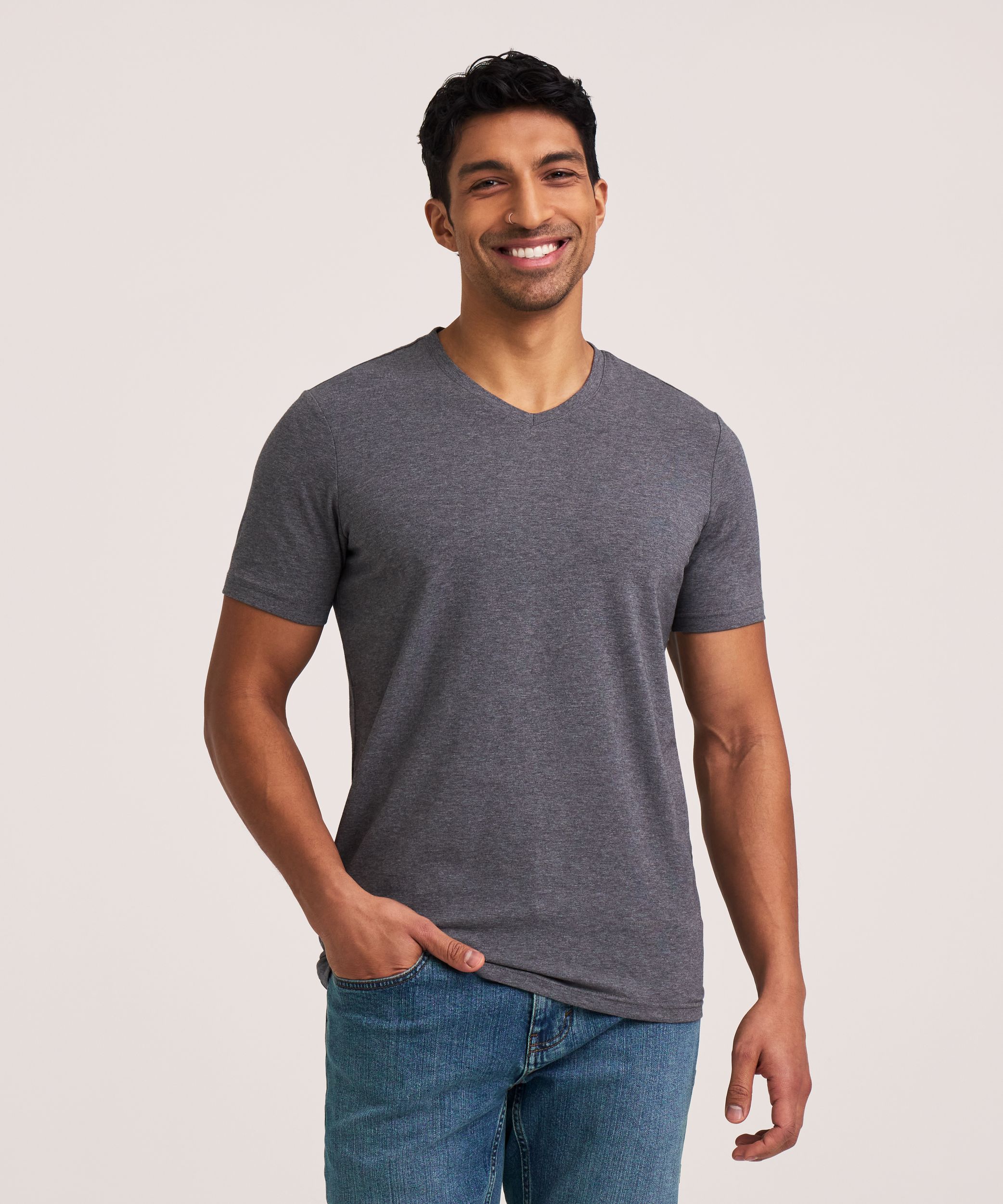 Denver Hayes Men's Stretch Modern Fit T-Shirt