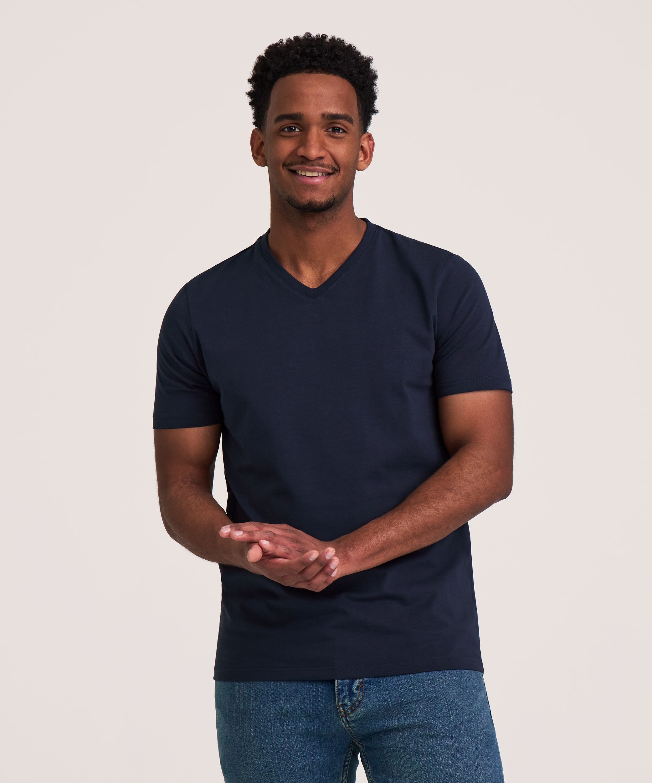 Denver Hayes Men's Stretch Modern Fit T-Shirt