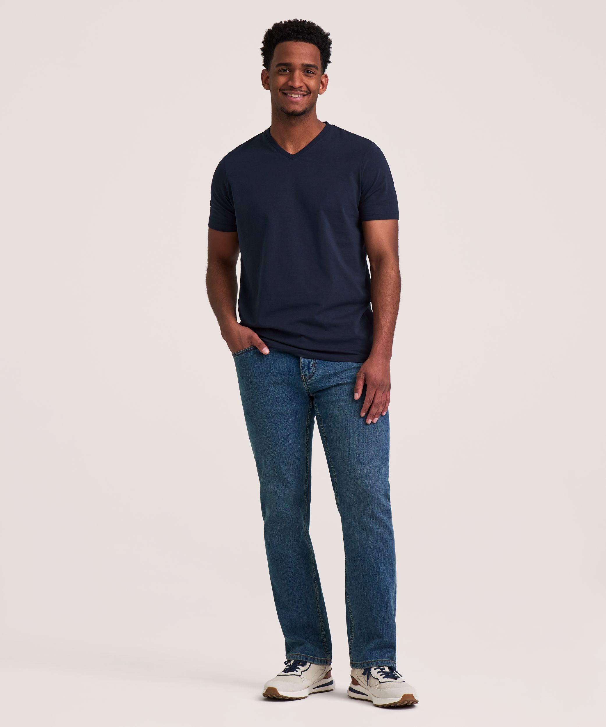 Denver Hayes Men's Stretch Modern Fit T-Shirt