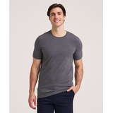 T-shirt extensible de coupe moderne à col ras du cou pour hommes, Denver Hayes