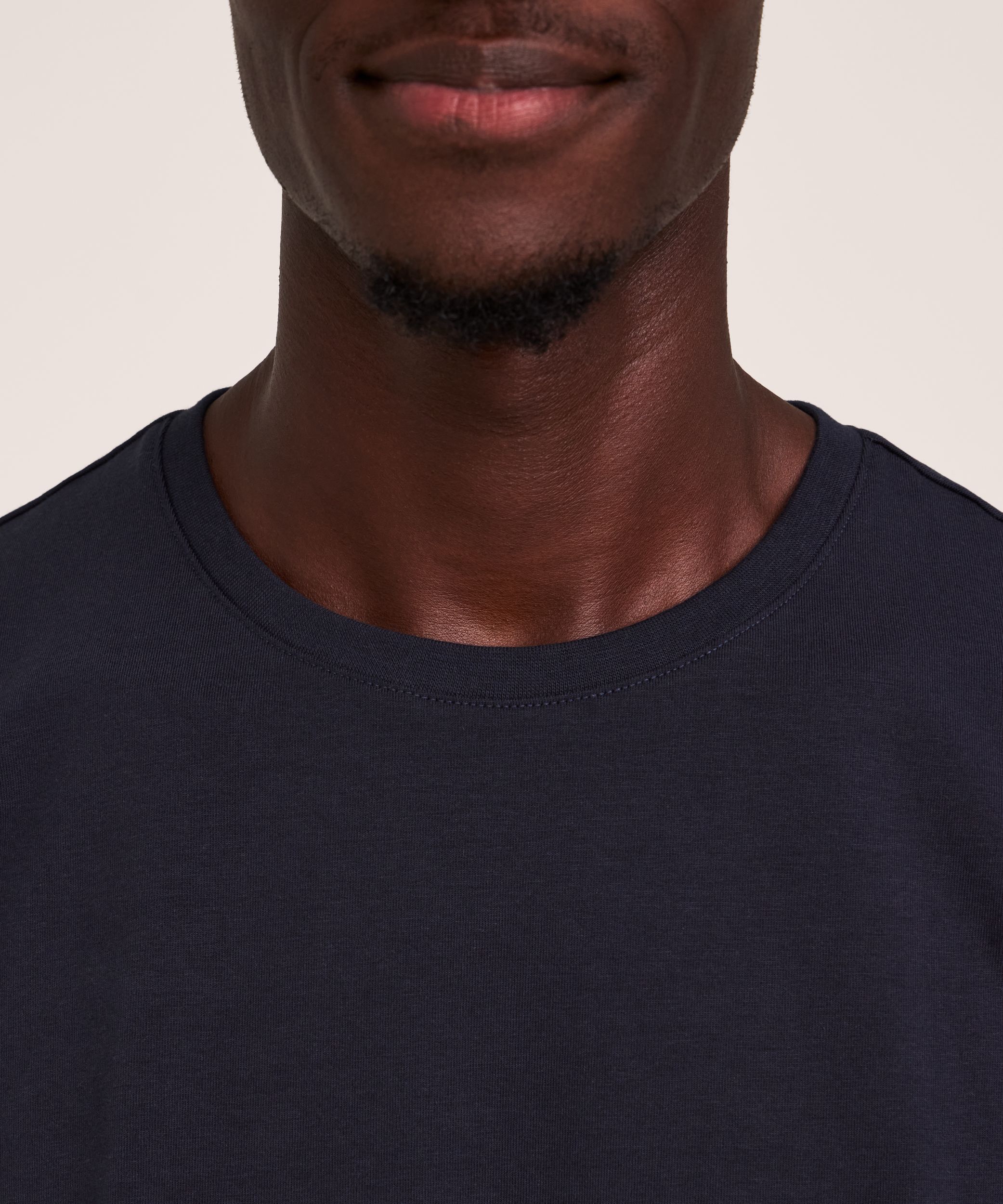 Denver Hayes Men's Stretch Modern Fit Crewneck T-Shirt