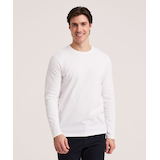 T-shirt extensible de coupe moderne à col ras du cou et à manches longues pour hommes, Denver Hayes
