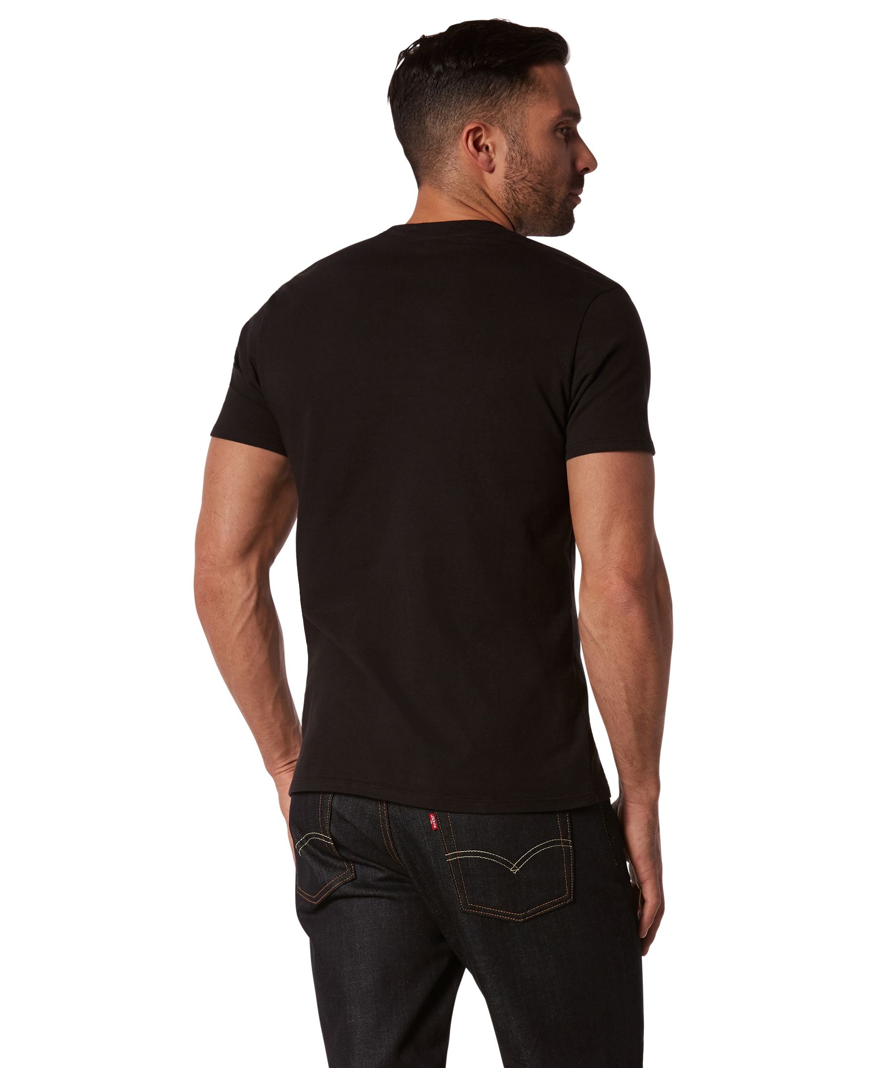 T-shirt graphique de Levi's de coupe standard à col ras du cou et ailes de chauve-souris, pour hommes