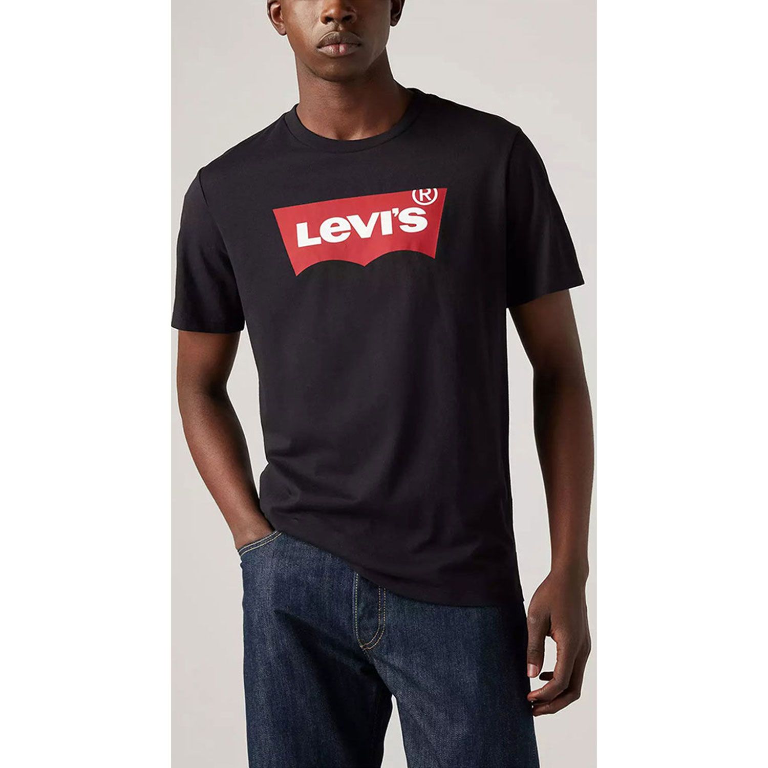 T-shirt graphique de Levi's de coupe standard à col ras du cou et ailes de chauve-souris, pour hommes