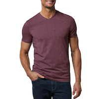 Denver Hayes Men's Stretch Modern Fit T-Shirt Front_Flat