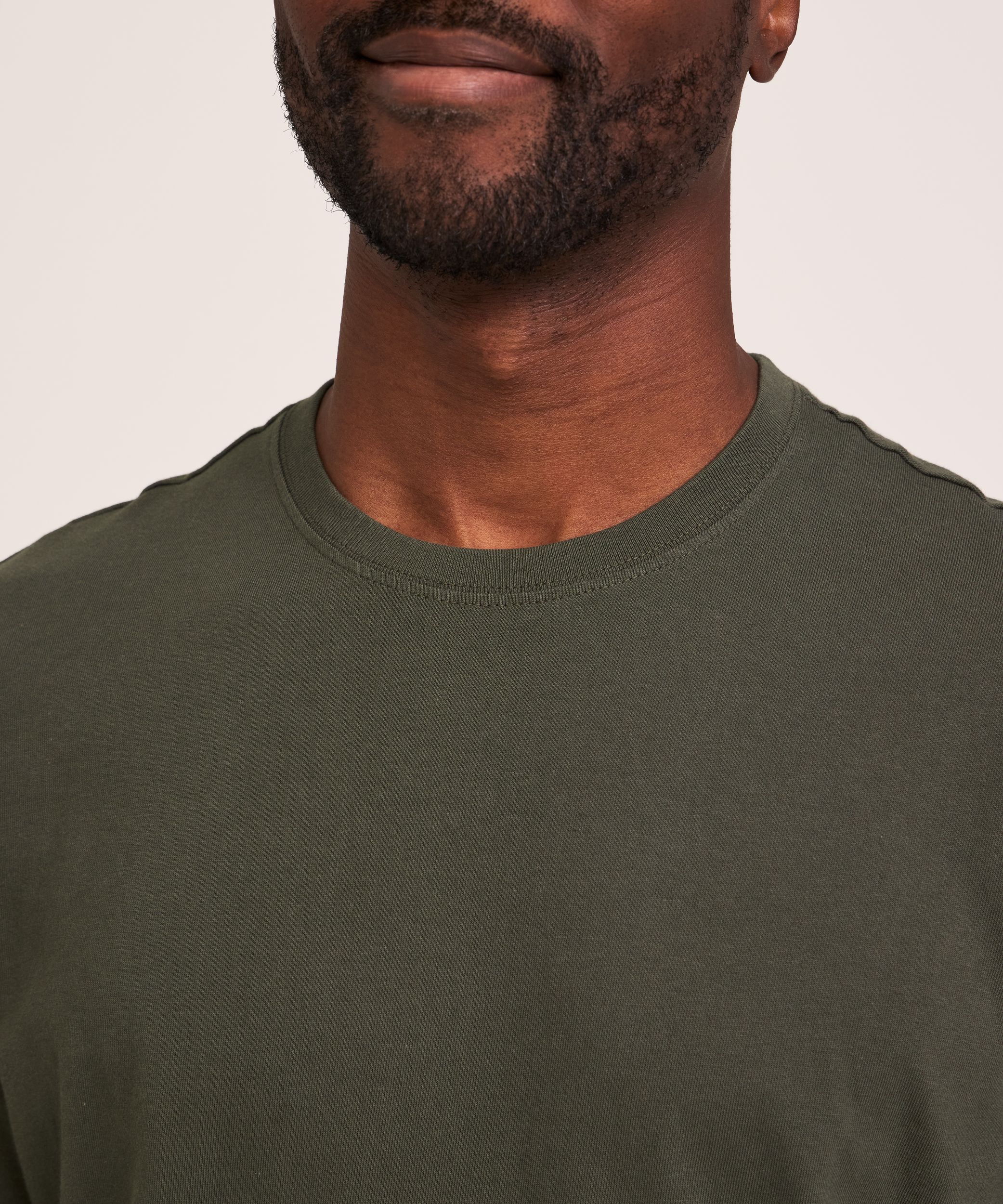 Denver Hayes Men's 50 Wash Classic Fit Crewneck T-Shirt