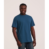 Denver Hayes Men's 50 Wash Classic Fit Crewneck T Shirt