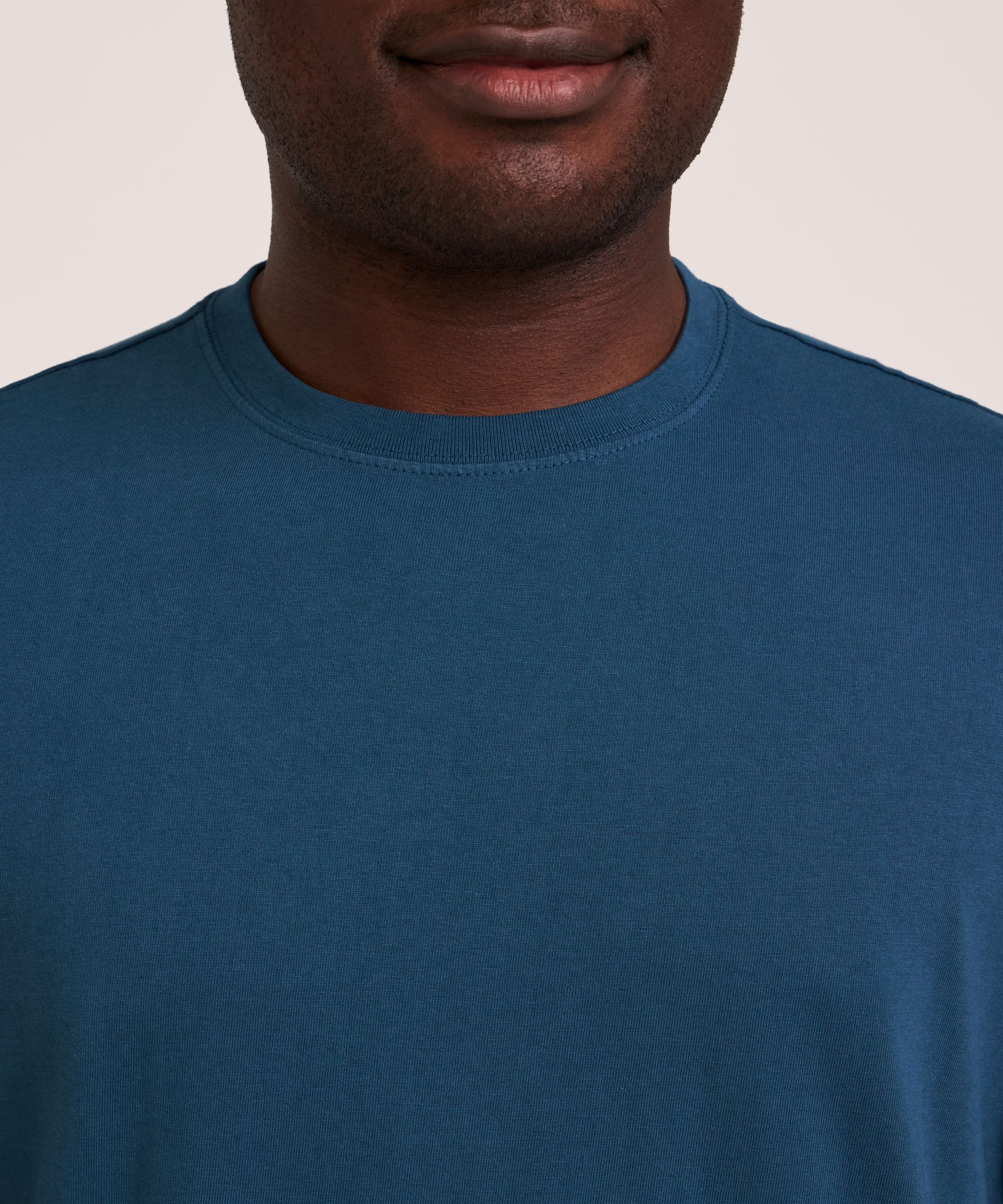 Denver Hayes Men's 50 Wash Classic Fit Crewneck T-Shirt
