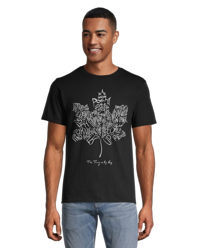 Logo T-Shirt Men's The Tragically Hip Crewneck Graphic T Shirt
