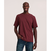 Denver Hayes Men's 50 Wash Classic Fit Crewneck T-Shirt