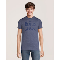 Logo T-Shirt Men's The Beatles T-Shirt Front_Flat