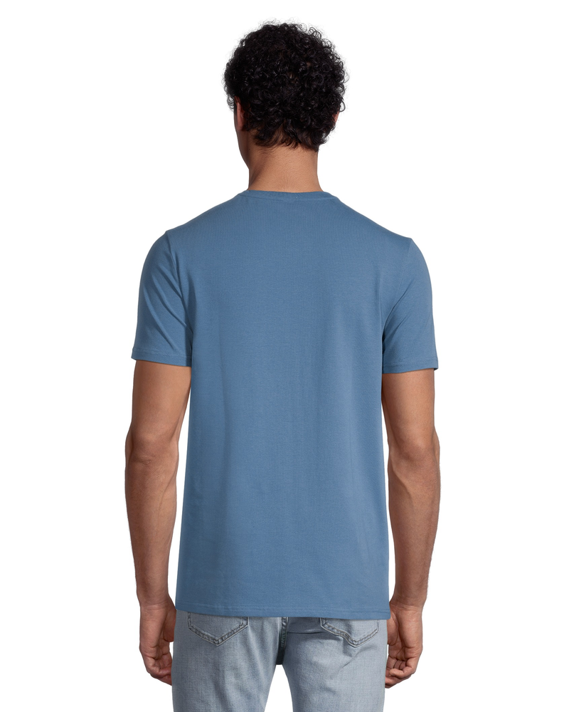 Denver Hayes Men's Stretch Modern Fit V-Neck T-Shirt