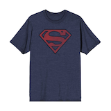 Logo T-Shirt T-shirt graphique pour hommes, Superman Front_Flat
