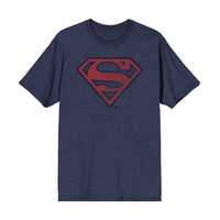 Logo T-Shirt T-shirt graphique pour hommes, Superman Front_Flat
