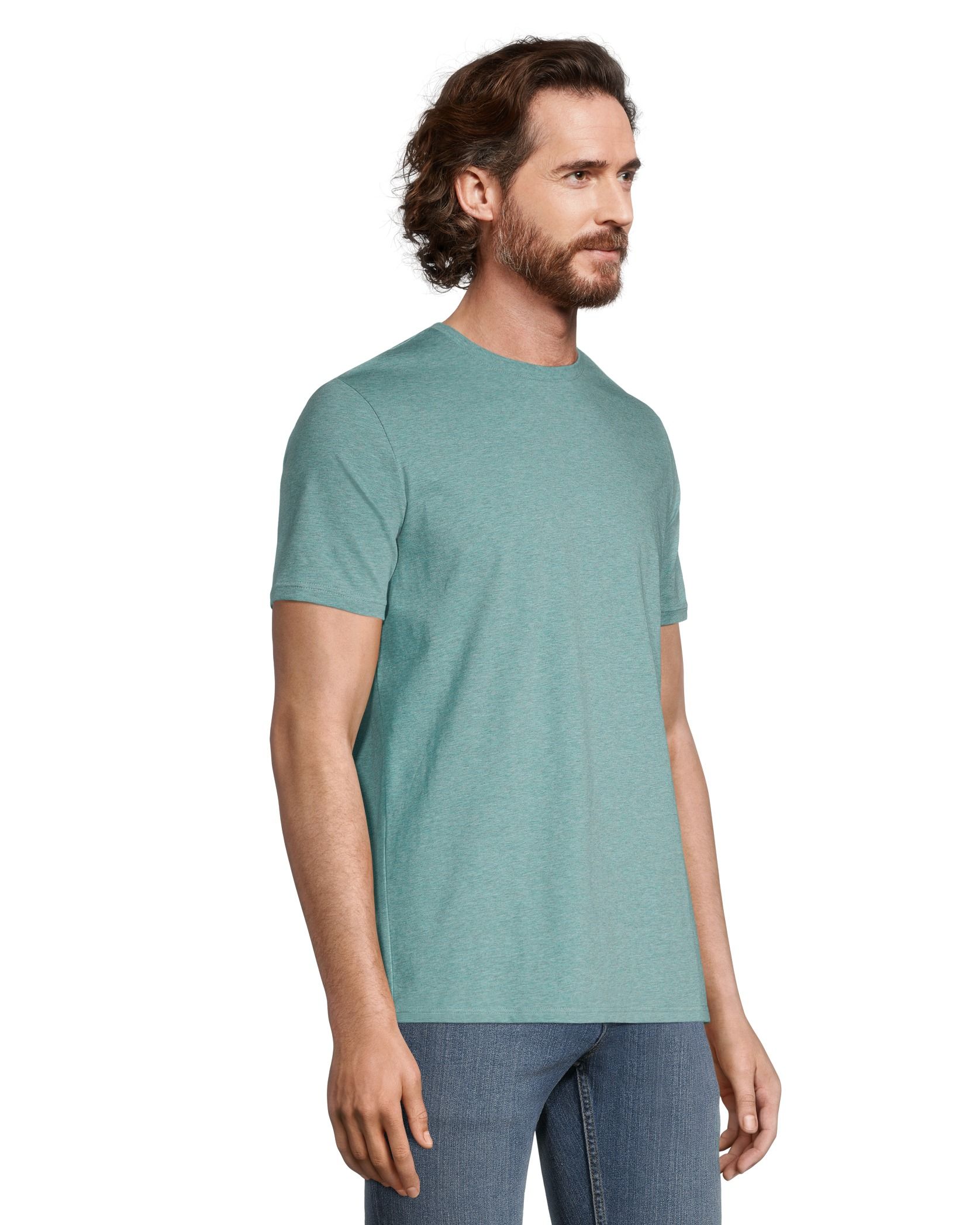 T-shirt BOSS Homme Marron Coupe Slim Taille M - Coton - Occasion En Parfait état