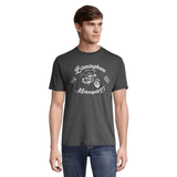T-shirt Logo T-Shirt pour hommes, BSA Motorcycle Front_Flat