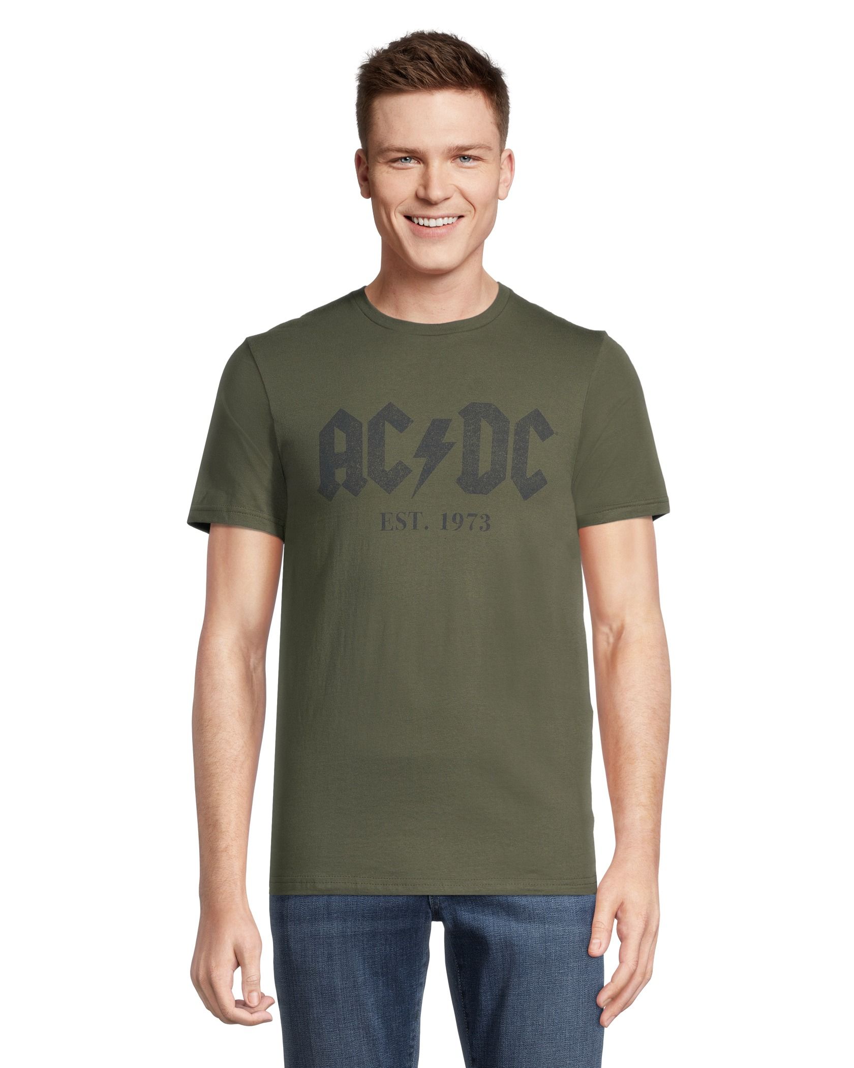 Logo T-Shirt Men's AC/DC Crewneck Graphic T Shirt | Mark's