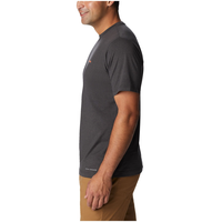 Columbia Men's Tech Trail Shady Peaks Omni-Shade Graphic Crewneck T Shirt Side_Left