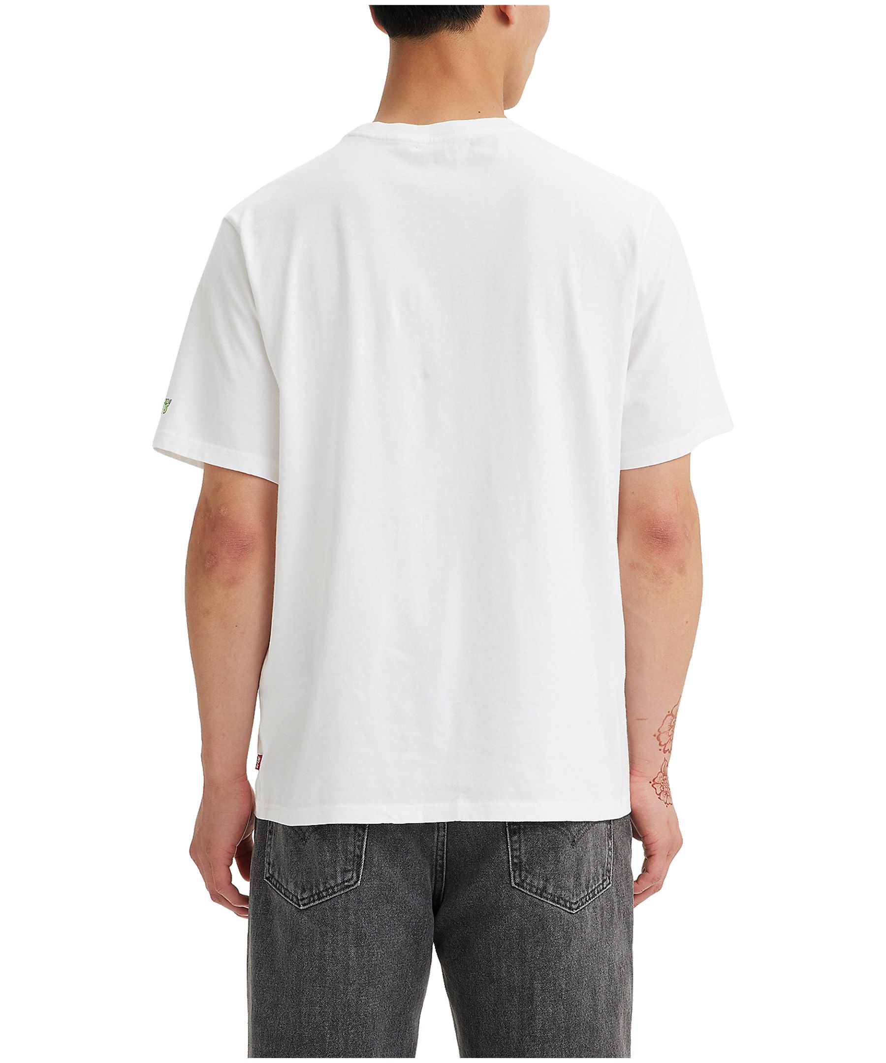 Levi's Men's Dune Buggy Relaxed Fit Graphic Crewneck Cotton T Shirt