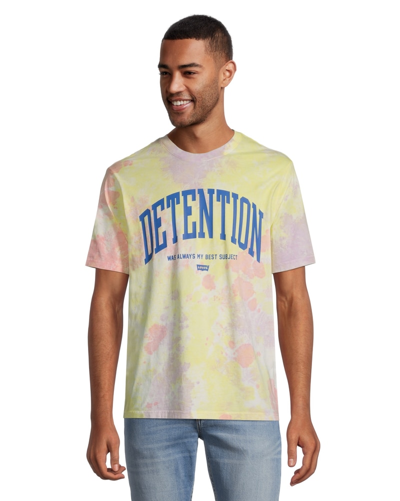 Mark's has Men's Detention Graphic Logo Relaxed Fit Crewneck Cotton T Shirt