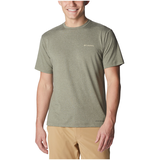 Columbia Men's Tech Trail Moonscape Omni-Shade Graphic CrewneckT Shirt Front_Flat