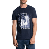 Black Bull Men's Boris Graphic Cotton T Shirt Front_Flat