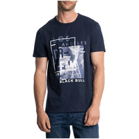 Black Bull Men's Boris Graphic Cotton T Shirt Front_Flat