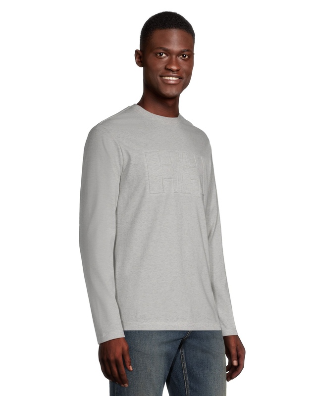 Helly Hansen Men's Long Sleeve Bowen Embossed Logo T Shirt Marks