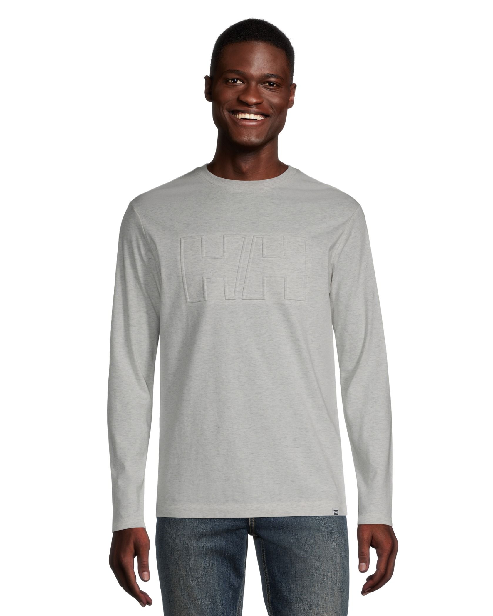 Helly Hansen Men's Long Sleeve Bowen Embossed Logo T Shirt | Marks