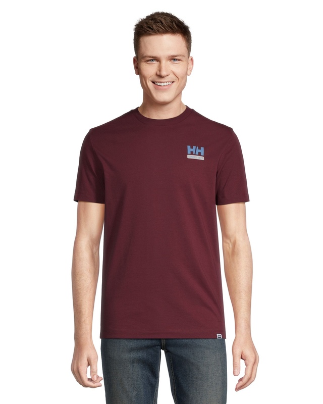 Helly Hansen Men's Short Sleeve Bowen Logo T Shirt Marks
