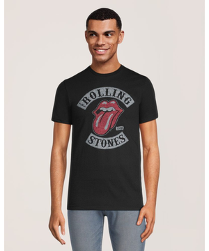 Logo T-Shirt Men's Rolling Stones Classic Fit Crewneck Graphic T Shirt