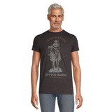 Logo T-Shirt Men's Yellowstone Montana Classic Fit Crewneck Graphic T Shirt Front_Flat