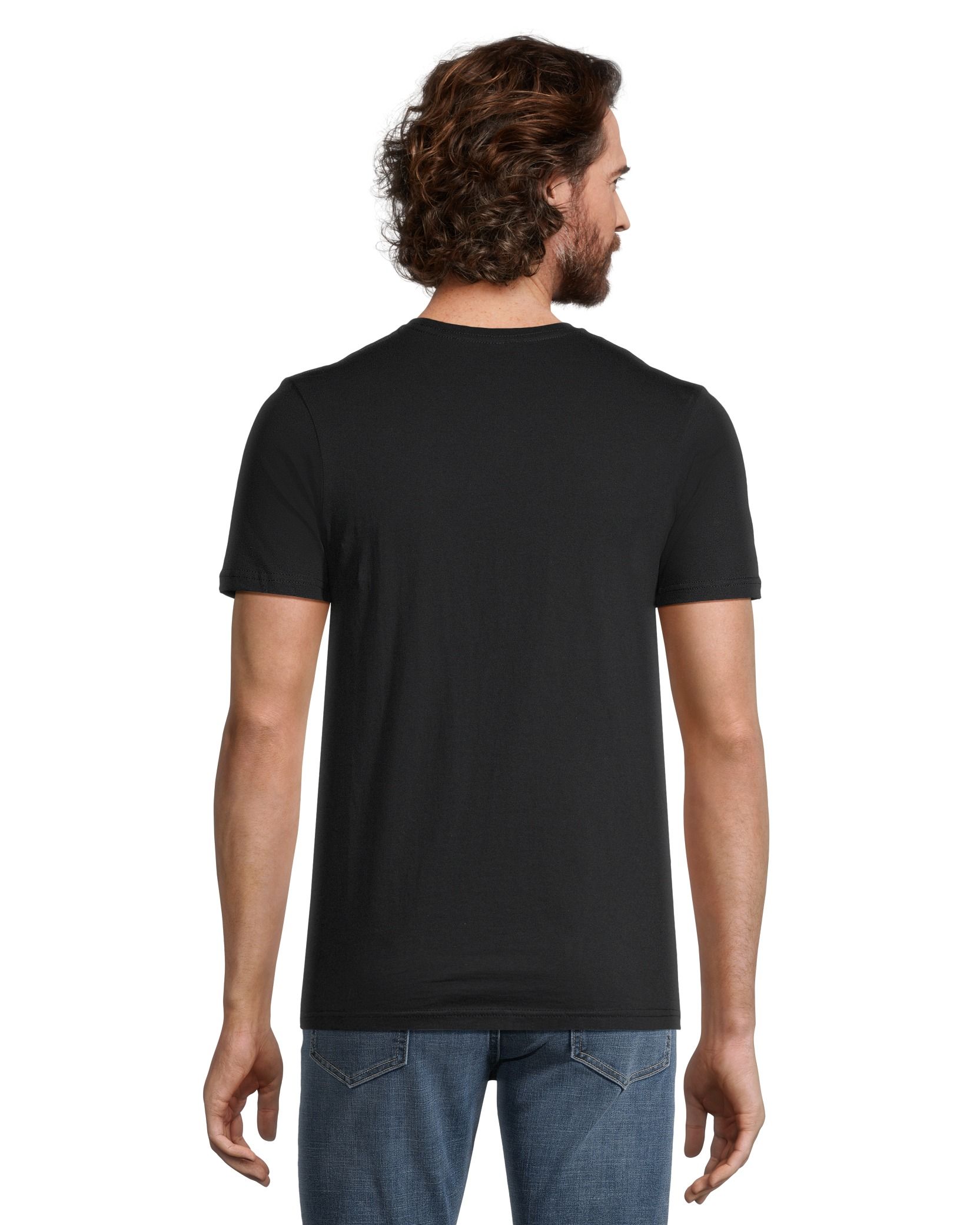 Men's Vintage Motorcycle Classic Fit Crewneck Graphic T-Shirt