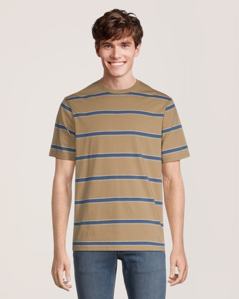 T-shirt à col ras du cou et à manches courtes 50&nbsp;lavages, Grand, Denver Hayes