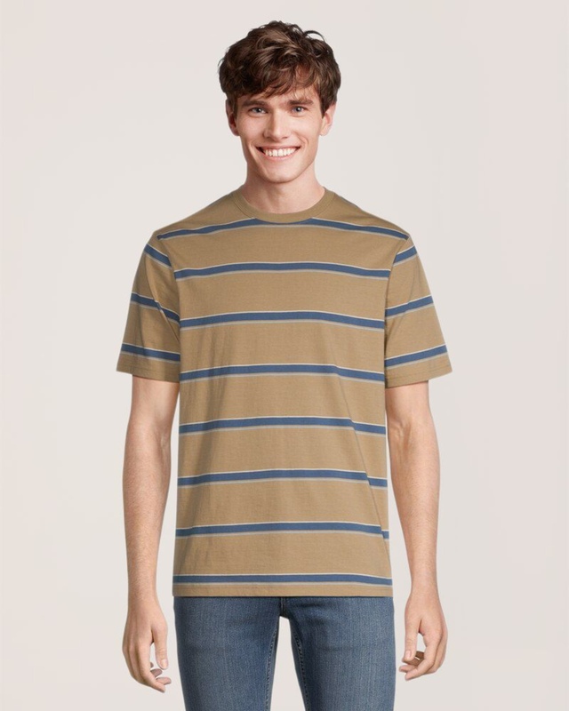 T-shirt à col ras du cou et à manches courtes 50 lavages, Grand, Denver Hayes