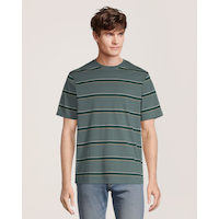 T-shirt à col ras du cou et à manches courtes 50&nbsp;lavages, Grand, Denver Hayes Front_Flat