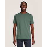 T-shirt extensible de saison à encolure ras du cou pour hommes, Denver Hayes Front_Flat
