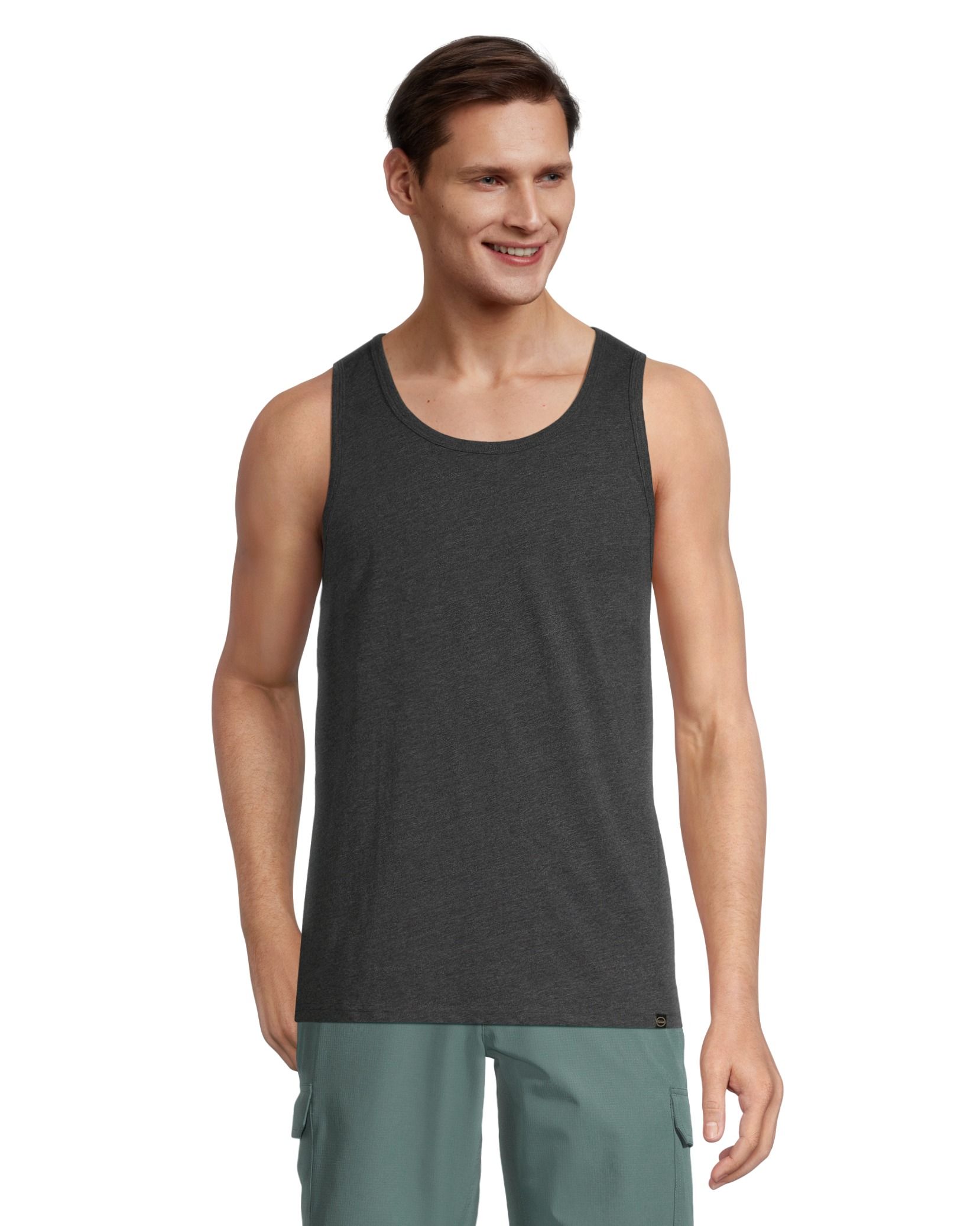 FarWest Men's Solid Basic Tank Top | Marks