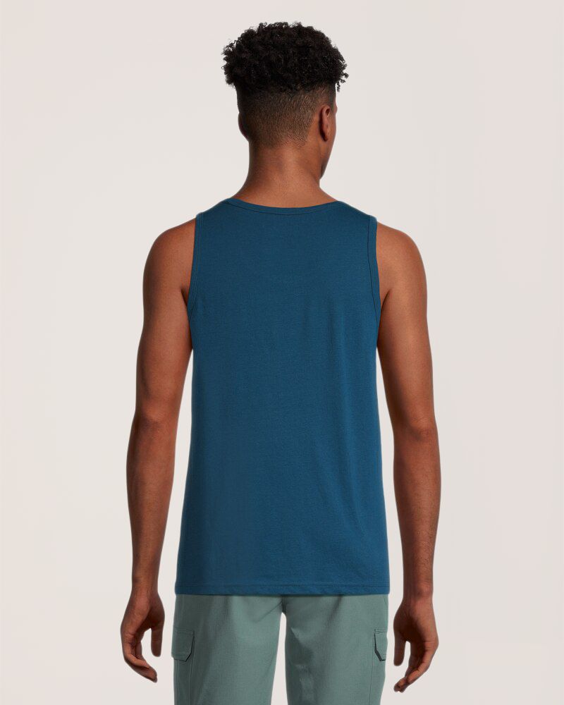 Débardeur de base de couleur unie pour hommes, FarWest