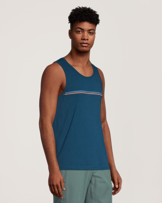 Débardeur de base de couleur unie pour hommes, FarWest