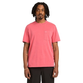 Timberland T-shirt Logo pour hommes pour l'arbre de teinture