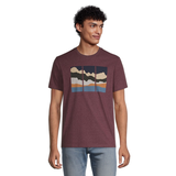 Jumpstart Men's Colour Block Graphic T Shirt Front_Flat