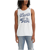 Débardeur en coton avec graphique d'ours pour hommes, Levi's Front_Flat