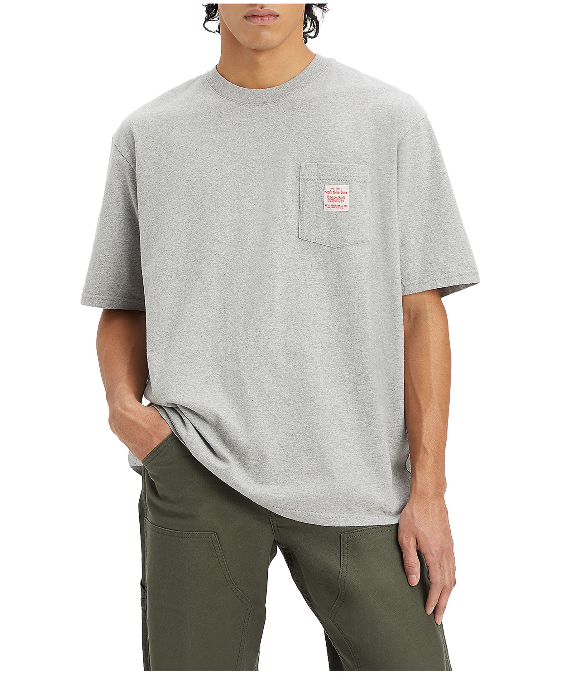 Mark's has Levi's Men's Workwear Pocket Logo Cotton T Shirt