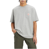 T-shirt de travail en coton avec poche et logo pour hommes, Levi's Front_Flat