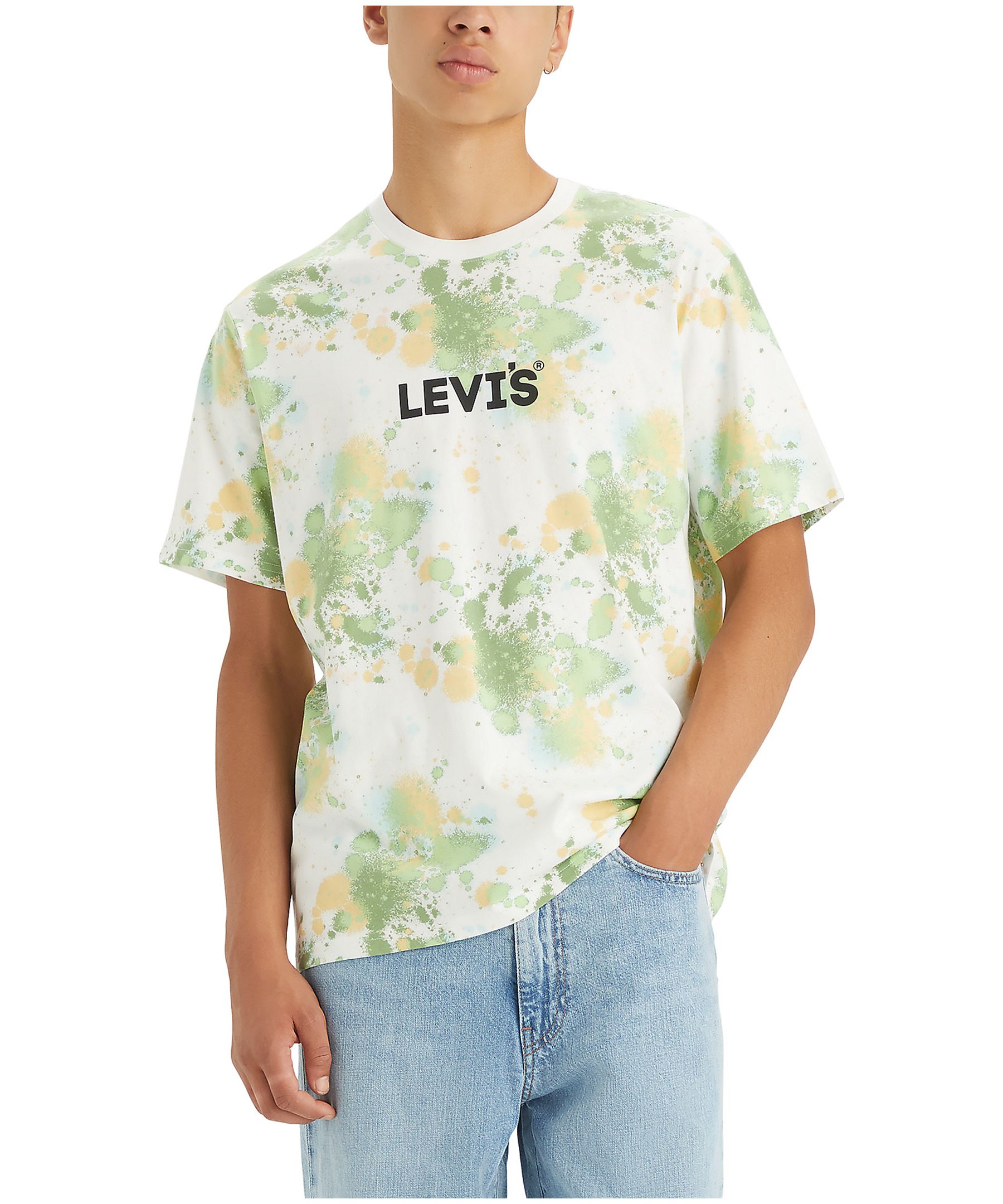 Robe T-shirt Nine West Imprimé éclaboussures - Taille 4, Neuf Avec étiquettes, Style Décontracté