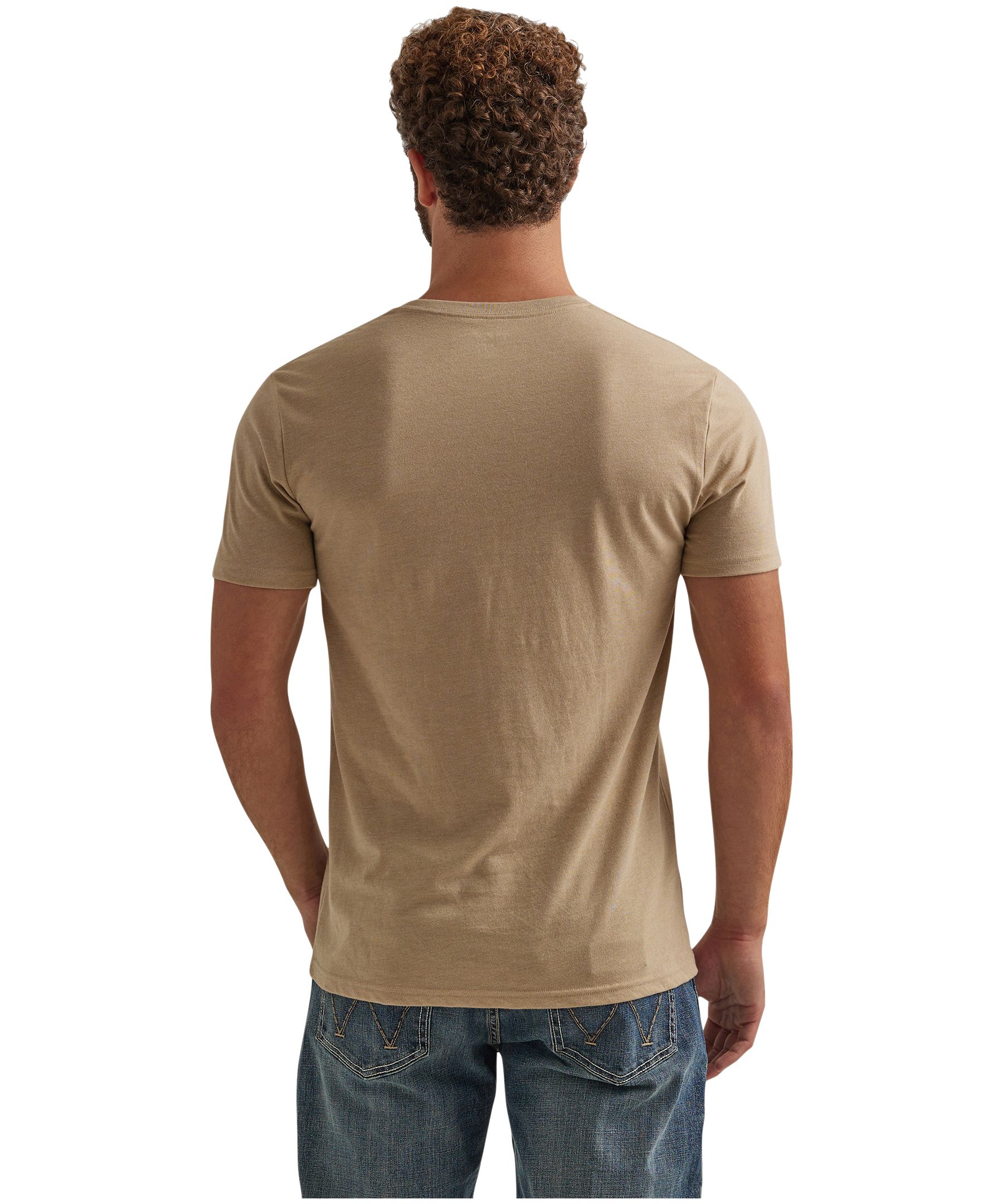 WDIRARA Men's Graphic Letter Print T-Shirt - Round Neck Short Sleeve Tee, Soft Stretch Fabric, Sizes S-XXL - View #3