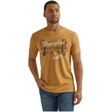 T-shirt graphique à manches courtes pour hommes, Wrangler Front_Three_Fourths_Angled_Left