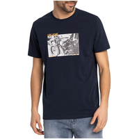 T-shirt graphique pour hommes, motocyclette David, Lois Front_Flat