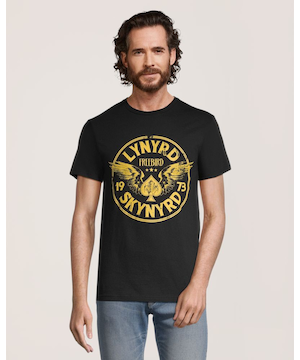 Logo T-Shirts Men's Lynyrd Skynyrd Feebird Graphic Vintage T-Shirt
